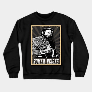 80s Style Roman Reigns Crewneck Sweatshirt